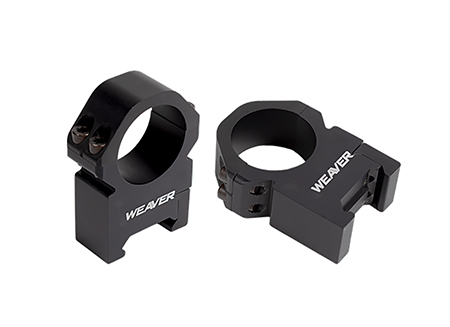 [604544696370] Weaver Mounts 48384 Precision  Black Aluminum 1" Tube Extra Extra High