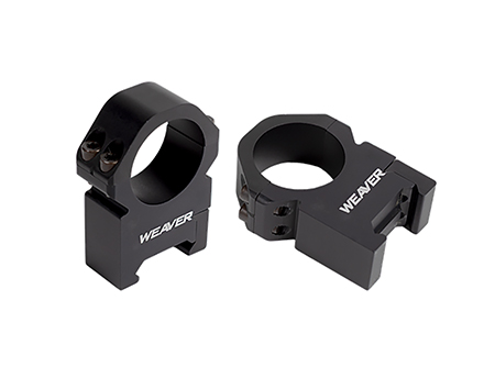 [604544696394] Weaver Mounts 48385 Precision  Black Aluminum 30mm Tube Low