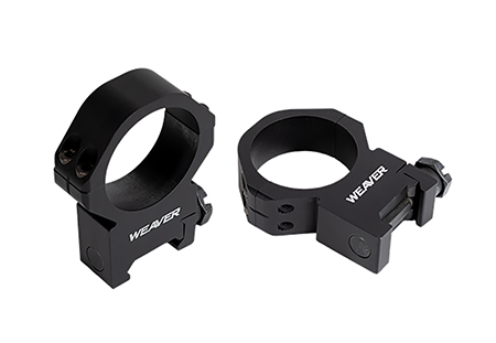 [604544696455] Weaver Mounts 99522 Precision Tactical  Black Aluminum 30mm Tube High