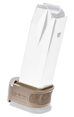 [706397904531] Springfield Armory XDG5003FDE Mag Sleeve  9mm Luger 40 S&W Compatible w/ Springfield XD Mod.2 Mags Flat Dark Earth Polymer