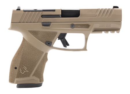 [725327638742] Taurus  TX 9  Compact 9mm Luger 15+1 4" Black Barrel, Flat Dark Earth Alloy Steel Optic Ready/Serrated Slide, Flat Dark Earth Stainless Steel Frame w/Picatinny Rail, Interchangeable Backstrap Grip