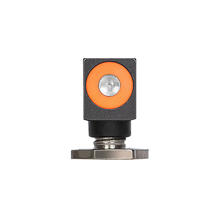 [856386007023] Night Fision GLK000001OGX Tritium Front Sight for Glock  Green/Tritium Orange Outline Glock 17/17L/19/22
