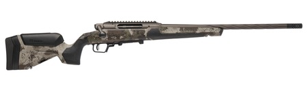 [011356328144] Savage Arms 32814 Impulse Core Hunter Pro Full Size 6.8 Western 3+1 22" Heavy Sporter Threaded Barrel, Carbon Steel Drilled  &  Tapped Receiver, Savage Woodland Camo AccuStock w/AccuFit V2 Synthetic Sto