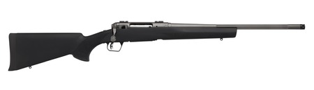 [011356330185] Savage Arms 33018 110 Trail Hunter Lite V2 7mm PRC 2+1 20" Black Fluted Barrel, Black Carbon Steel Drilled  &  Tapped Receiver, Black Hogue OverMolded Synthetic Stock, Right Hand