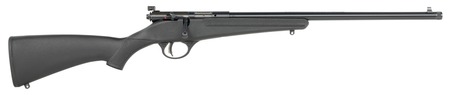 [062654138140] Savage Arms  Rascal F-SR 22 LR 1rd 16.13" Matte Black Single Shot Threaded Barrel, Black Synthetic Stock, Left Hand