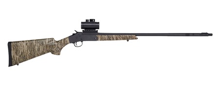 [011356205445] Stevens  301 Turkey XP Compact 410 Gauge Break Open 1rd Matte Black Single Shot Barrel  &  Receiver, Mossy Oak Bottomland Synthetic Stock, Ambidextrous