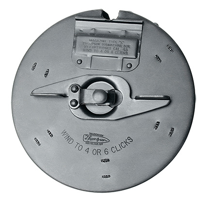 [602686210225] Thompson T12BKT A1  10rd Drum 45 ACP Fit 1927-A1 Thompson Blued Steel