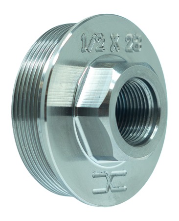 [816341029538] FAXON FFMDSILHUB52802   1/2X28 TTNM  DIRCT THREAD