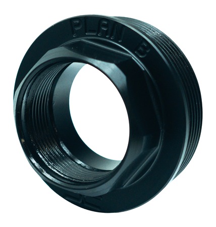 [816341029569] FAXON FFMDSILHUBPB01    STAINLESS STEEL PLAN B