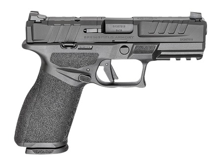 [706397000820] Springfield Armory EC9409BFCLCU Echelon 4.0FC 9mm Luger 10+1 4" Black Melonite Steel Barrel  &  optic Ready/Serrated Slide, Black Polymer Frame w/Picatinny Rail, Ambidextrous