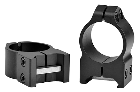 [656813000234] Warne 201M Vertical Rings Maxima Matte Black 1" Medium 0 MOA