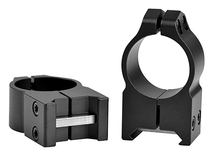 [656813000241] Warne 202M Vertical Rings Maxima Matte Black 1" High 0 MOA