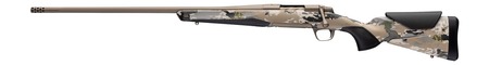 [023614869818] Browning 036125224 X-Bolt 2 Speed Full Size 270 Win 4+1 22" Smoked Bronze Cerakote Fluted Threaded Barrel  &  Steel Drilled  &  Tapped Receiver, Ovix Camo w/Black Overmold Adj Vari-Tech Synthetic Stock, L