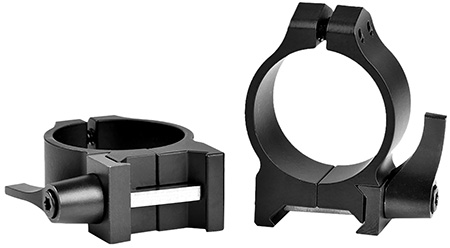 [656813000838] Warne 213LM Vertical Rings Maxima Matte Black 30mm Low Quick Detach 0 MOA