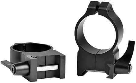 [656813000388] Warne 215LM Vertical Rings Maxima Matte Black 30mm High Quick Detach 0 MOA