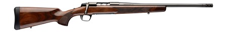 [023614872795] Browning 036145218 X-Bolt 2 Medallion SPR 308 Win 4+1 18" Gloss Blued Threaded Barrel  &  Steel Drilled  &  Tapped Receiver, Black Walnut Fixed Stock, Right Hand