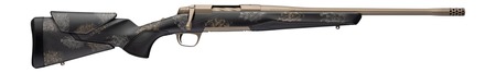 [023614872672] Browning 036143298 X-Bolt 2 Speed SPR HD Full Size 7mm PRC 3+1 20" Burnt Bronze Cerakote Fluted Threaded Barrel, Burnt Bronze Cerakote Steel Drilled  &  Tapped Receiver, Bronze/Gray Camo Adj Vari-Tech S