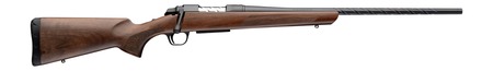 [023614871835] Browning 035852211 AB3 Pro Hunter Full Size 243 Win 4+1 22" Blued Spiral Fluted Threaded Barrel, Blued Steel Drilled  &  Tapped Receiver, Satin Walnut Fixed Stock