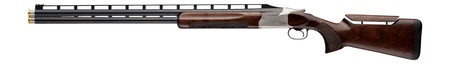 [023614863199] Browning 0183734002 Citori 825 Trap 12 Gauge Break Open 3" 2rd 32" Matte Blued Over/Under Vent Rib Barrel, Silver Nitride Steel Receiver, Adj Comb Gloss Black Walnut Stock, Left Hand
