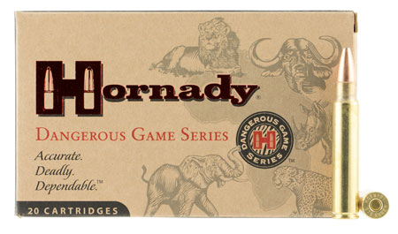 [090255382327] Hornady 8232 Dangerous Game  375Ruger 300gr Dangerous Game Solid 20 Per Box/6 Case