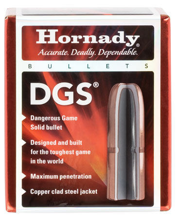 [090255245073] Hornady 4507 DGS  45 Cal .458 500 gr Full Metal Jacket Round Nose 50 Per Box/ 15 Case