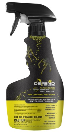 [873881005927] DEFEND 70015 PERMETHRIN CLOTHING SPRAY 12OZ