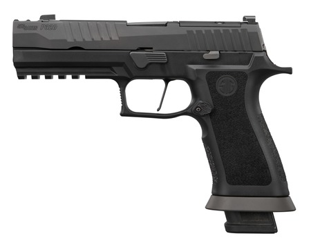 [798681740253] Sig Sauer 320XF9MOD10 P320 M.O.D. Full Size 9mm Luger 10+1 3.90" Black Barrel, Matte Black DLC Stainless Steel Optic Ready/Ported/Serrated Slide, Black Stainless Steel Frame w/Picatinny Rail, M.O.D. X