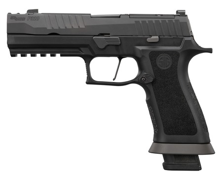 [798681740246] Sig Sauer 320XF9MOD P320 M.O.D. Full Size 9mm Luger 21+1 3.90" Black Barrel, Matte Black DLC Stainless Steel Optic Ready/Ported/Serrated Slide, Black Stainless Steel Frame w/Picatinny Rail, M.O.D. X F