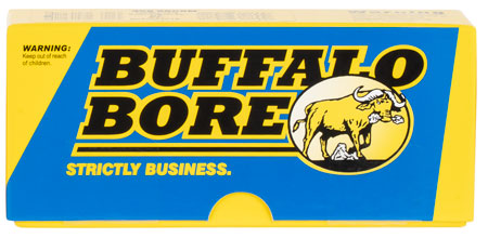[651815458038] Buffalo Bore Ammunition 47C20 Hunting  &  Sniping Strictly Business 458SOCOM 350gr Semi Jacketed Flat Point 20 Per Box/12 Case