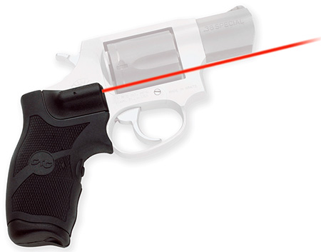 [610242003853] Crimson Trace 011810 Lasergrips  Fits Taurus Small Frame, Red Laser Black Polymer