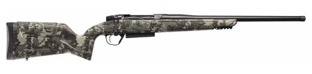 [840290529160] Christensen Arms 801-15041-01 Evoke Hunter 30-06 Springfield 4+1 22" Black Cerakote Threaded Barrel, Receiver  &  Forend w/Picatinny Rail, Brush Camo Fixed Synthetic Stock