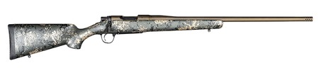 [840290540592] Christensen Arms 801-01349-00 Mesa FFT TI Full Size 25 Creedmoor 4+1 20" Burnt Bronze Cerakote Threaded Barrel, Burnt Bronze Cerakote Titanium Drilled  &  Tapped Receiver, Carbon w/Green  &  Tan Accents F
