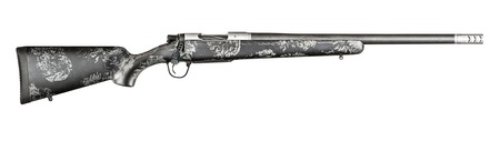 [840290540707] Christensen Arms 801-060076-00  FFT Full Size 22 Creedmoor 4+1 20" Carbon Fiber Threaded Barrel, Stainless Steel Drilled  &  Tapped Receiver, Picatinny Rail Forend, Carbon w/Gray Accents Fixed Carbon Fi