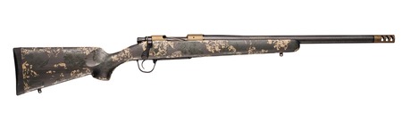 [840290540745] Christensen Arms 801-060080-00 Ridgeline FFT TI Full Size 22 Creedmoor 4+1 20" Carbon Fiber Threaded Barrel, Burnt Bronze Cerakote Titanium Drilled  &  Tapped Receiver, Carbon w/Green  &  Tan Accents Fixe