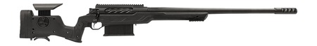 [842940106240] Cadex Inc CDXBMGQUA5029HI20I1J5N BMG Quake  50 BMG 3+1 29" Black DLC Match Grade Threaded Barrel, Black Cerakote Receiver w/Picatinny Rail, Adj Cheek Piece  &  LOP Black Polymer Stock