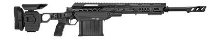 [842940109562] Cadex Inc CDX50DUAL50206BR20I2J5 CDX-50 Tremor 50 BMG 5+1 20.60" Black DLC Match Grade Threaded Barrel, Black DLC Aluminum Receiver w/Picatinny Rail, Adjustable Folding Black Stock, Black Polymer Grip