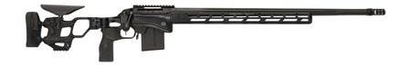 [842940110728] Cadex Inc CDXSSPRO6526CP20I2B1N CDX-SS Seven S.T.A.R.S. Pro 6.5 Creedmoor 10+1 26" Black DLC Fluted Threaded Barrel, Black Cerakote Receiver, ARCA Rail,  M-LOK Handguard, Black Adjustable Folding Butt