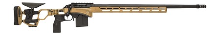 [842940110742] Cadex Inc CDXSSPRO6526CP20I2B1N CDX-SS Seven S.T.A.R.S. Pro 6.5 Creedmoor 10+1 26" Black DLC Fluted Threaded Barrel, Hybrid Tan Cerakote Receiver, ARCA Rail,  M-LOK Handguard, Hybrid Tan Adjustable Fo