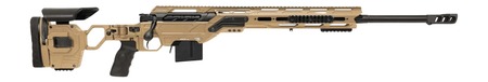 [842940111763] Cadex Inc CDXMCKRKN33827BR30I2D3 CDX-MC Kraken 338 Lapua Mag 5+1 27" Black DLC Match Grade Threaded Barrel, Hybrid Tan Receiver w/Picatinny Rail, M-LOK Handguard, Hybrid Tan Adjustable Folding Buttsto