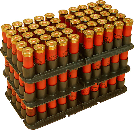 [026057000213] MTM Case-Gard ST1240 Shotshell Tray  Black 12 Gauge Shotgun 50rd Polypropylene