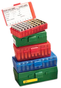 [026057107103] MTM Case-Gard P503810 Ammo Box Flip-Top Multi Caliber Green Polypropylene 50rd