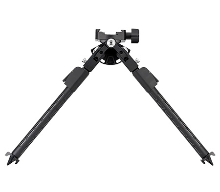 [990482714536] Mdt Sporting Goods Inc 106343BLK CKYE-POD Single Pull Bipod 9-15" High Black Anodized Aluminum
