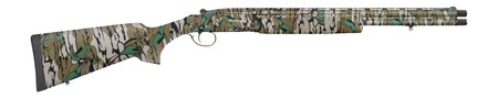 [884110754950] Mossberg  Silver Reserve Eventide 410 Gauge Break Open 3" 2rd 20" Overall Mossy Oak Greenleaf Over/Under Vent Rib Barrel, Receiver w/Engraved Logo, Mossy Oak Greenleaf Fixed Synthetic Stock