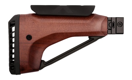 [810069397627] Woox SH.STK122.02 Forty-Seven Woody Stock Folding American Walnut/Technopolymer