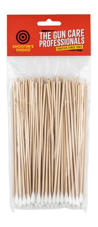 [027784004673] SHOOTERS SHF-241-100B GUN CLEANING SWABS     100PK