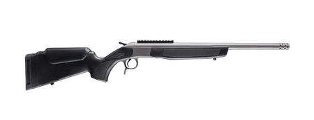 [043125002443] CVA CR4447S Scout Takedown 338 ARC Stainless Threaded Barrel  &  Receiver w/DuraSight Rail, Black Synthetic Stock