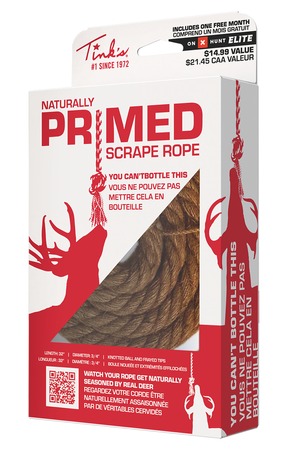 [049818218405] TINKS W5946    PRIMED SCRAPE ROPE
