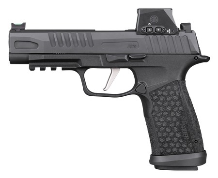 [798681713349] Sig Sauer 365XF9BFORXSL P365 Fuse w/Optic Compact 9mm Luger 21+1 4.30" Black DLC Barrel, Black Nitron Stainless Steel Serrated w/Optic Slide, Black DLC Stainless Steel Frame w/Beavertail  &  Picatinny R