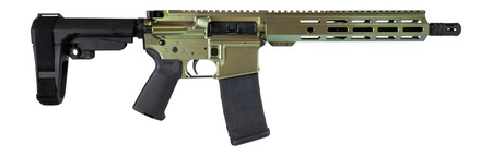 [810188107138] Shark Coast Tactical SCC07138CAI-P Caiman 5.56 NATO 30+1 10.50" Black Nitride Threaded Barrel, Aluminum Receiver w/Picatinny Rail, M-LOK Handguard, Polymer SB Tactical SBA3 Brace, Magpul MOE Grip, Rig
