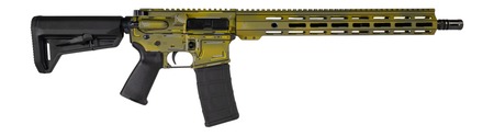 [810188102362] Shark Coast Tactical SCC01877ABLKCC Anime-15 *CA Compliant 5.56 NATO 10+1 16" Black Melonite Threaded Barrel, Aluminum Receiver w/Picatinny Rail, M-LOK Handguard, Magpul MOE SL Black Polymer Stock, Ma